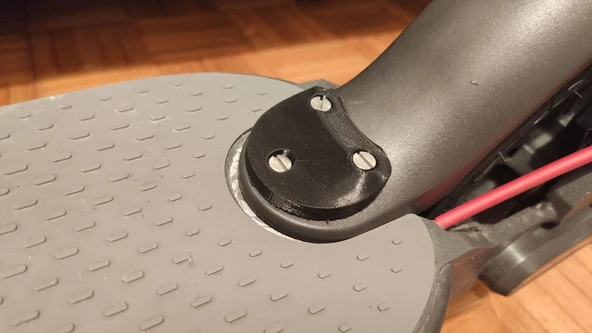 Byr3D Xiaomi M365 Arka Çamurluk Düzeltme Aparatı Siyah 3861827 Sadece Plastik Aparattır