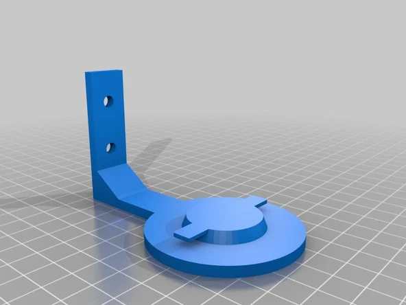 Byr3D  Tapo C200 Kamera Duvar Askısı Mavi 4920786 Sadece Plastik Aparattır