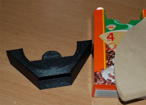 Byr3D Kahve Filtresi Tutacağı Siyah 3130036 Sadece Plastik Aparattır