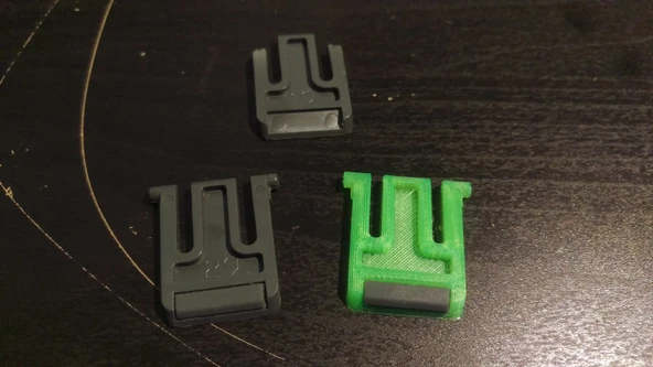 Byr3D  K200 İçin Klavye Ayağı, Klavye Stand Siyah 2773673 Sadece Plastik Aparattır - 2