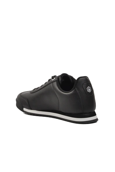 Hammer Jack Siyah Suni Deri Erkek Sneaker Pico 101 21540 M - 4