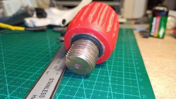 Byr3D Buharlı Cleaner Karcher Sc İçin Valf Kılıfı Yedek Kırmızı 4949924 Sadece Plastik Aparattır