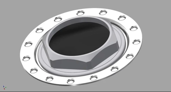 Byr3D Bbs Rm Jant Kapağı Mavi 3308323 Sadece Plastik Aparattır