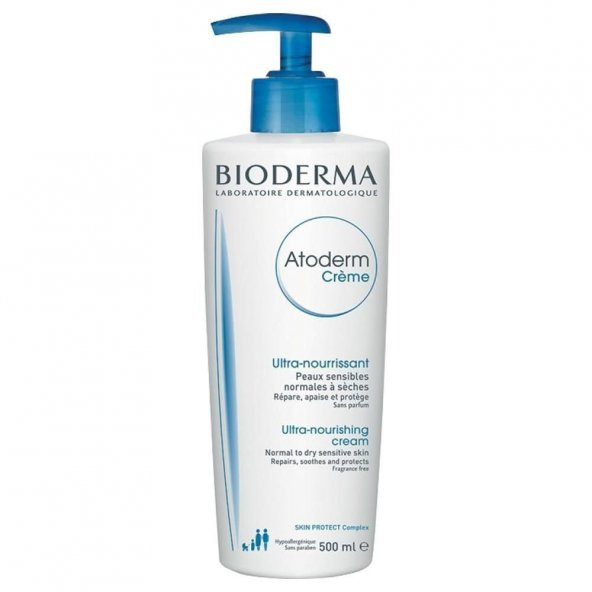 Bioderma Atoderm Cream 500 ml Vücut Nemlendirici Tekli
