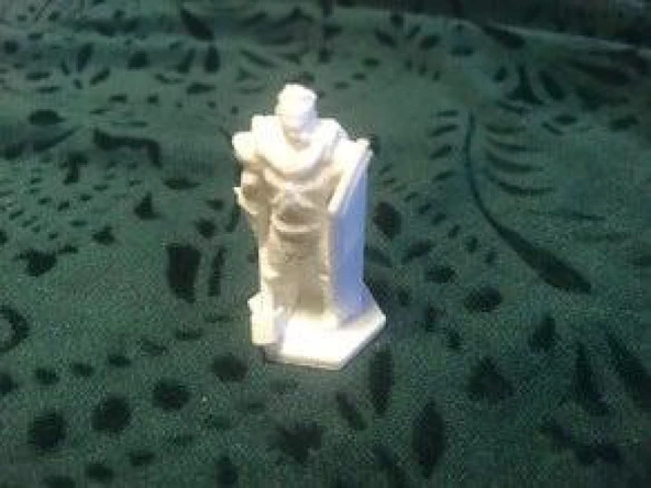 Byr3D İnsan Rahip - Minyatür Beyaz 1716375 Sadece Plastik Aparattır - Resim 2