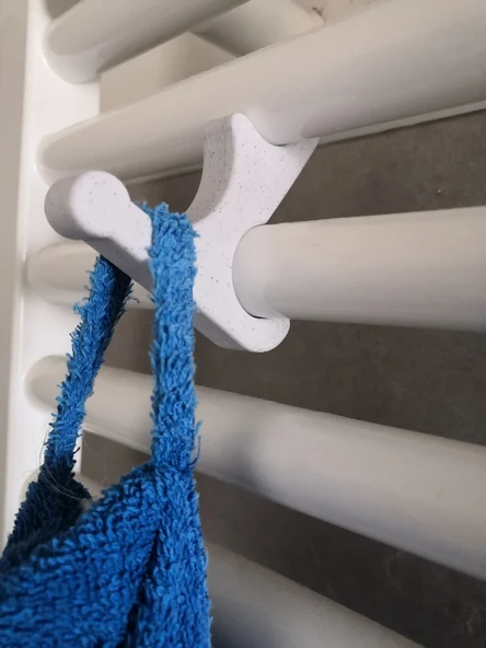 Byr3D Radyatör Askısı Beyaz 2 Adet 6503191 Sadece Plastik Aparattır