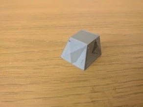 Byr3D Düşük Poli Cherry Mx Tuş Başlığı Beyaz 2091304 (5 Adet) Sadece Plastik Aparattır - 2