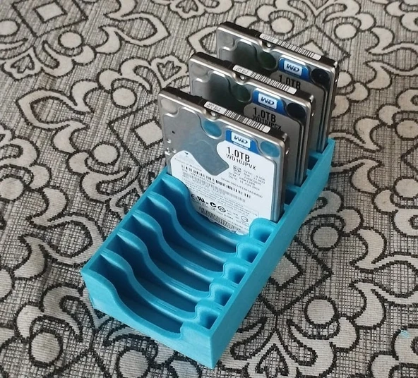 Byr3D 2.5" Hdd Ve Ssd Düzenleme Kutusu Mavi 6491235 Sadece Plastik Aparattır - 2