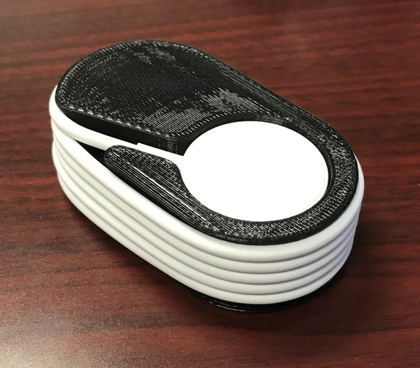 Byr3D Apple Watch Şarj Kablosu Kutusu Siyah 2457015 Sadece Plastik Aparattır