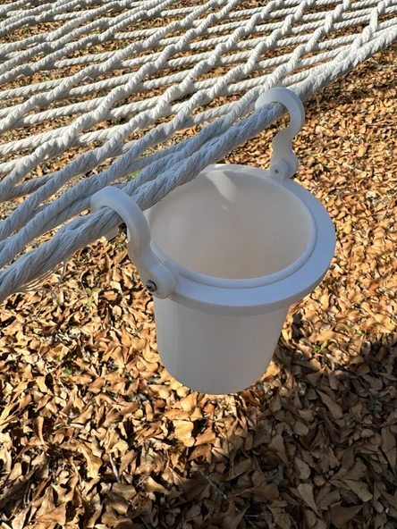 Byr3D Hamak Telefon Tutucu Beyaz 6517193 Sadece Plastik Aparattır - Resim 2