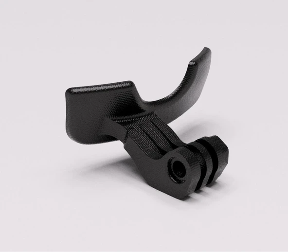 Byr3D Hjc Rpha 10 Plus Ve 11  Kask Çene Bağlantısı Siyah 1367980 Sadece Plastik Aparattır