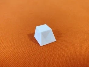 Byr3D Düşük Poli Cherry Mx Tuş Başlığı Beyaz 2091304 (5 Adet) Sadece Plastik Aparattır