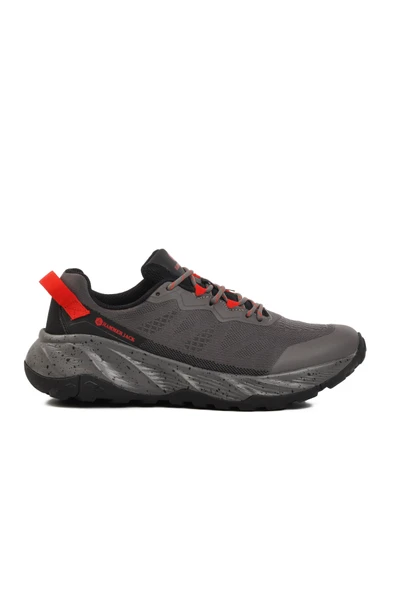 Hammer Jack Gri-Kırmızı Polyester Karışımlı Erkek Spor Ayakkabı Jackie101 24746 M