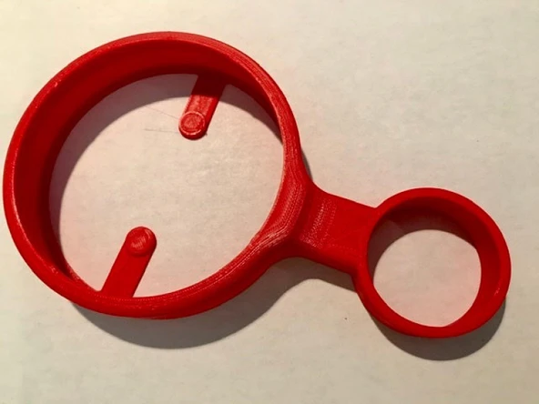 Byr3D Google Home Mini Priz Tutucu Kırmızı 5140905 Sadece Plastik Aparattır ürün görseli