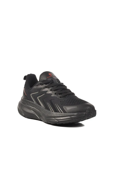 Hammer Jack Siyah Kırmızı Fileli Hafif Unisex Spor Ayakkabı Moscato 101 25068 G - 3
