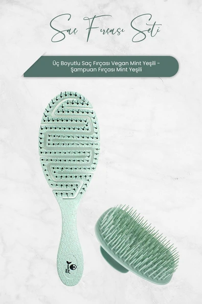 Nascita Üç Boyutlu Oval Saç Fırçası Pembe ürün görseli