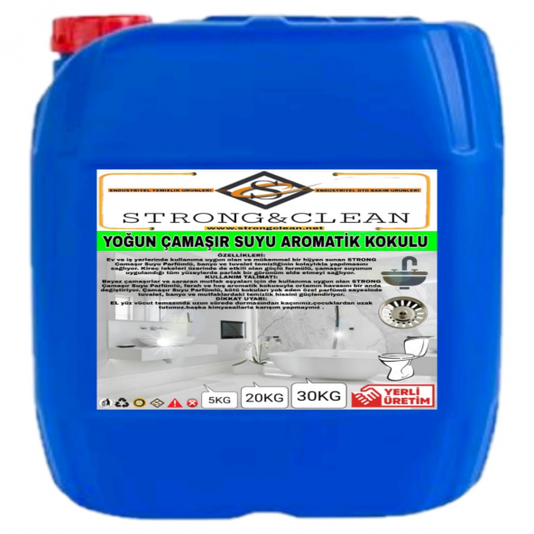 Çamaşır Suyu Aromatik Kokulu 20kg