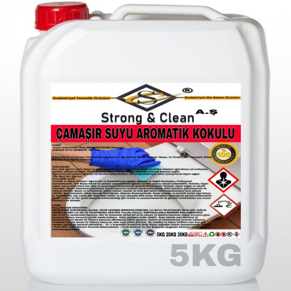 Çamaşır Suyu Aromatik Kokulu 5kg