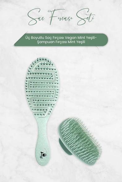 Nascita Üç Boyutlu Oval Saç Fırçası Pembe ürün görseli