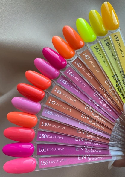 Envy Kalıcı Oje Exclusive Seri Neon Pembe 10gr No:152 - Resim 2