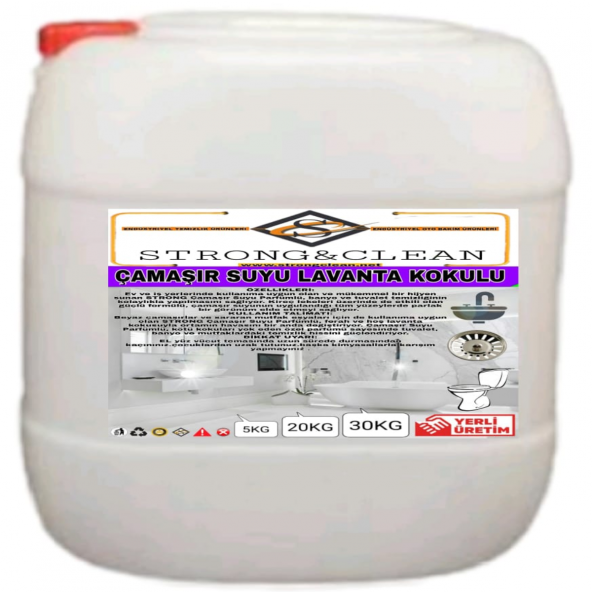 Çamaşır Suyu Lavanta Kokulu 30kg