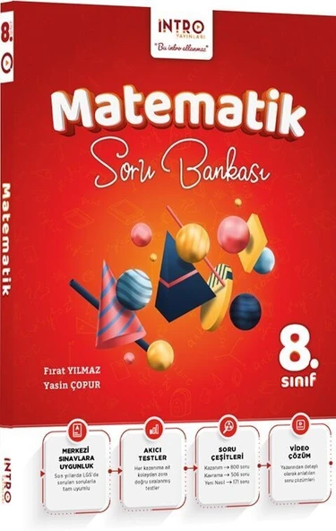 8. Sınıf Matematik Soru Bankası İntro Yayınları