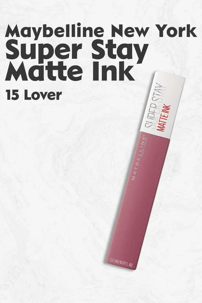 Maybelline Super Stay Matte Ink 15 Lover
