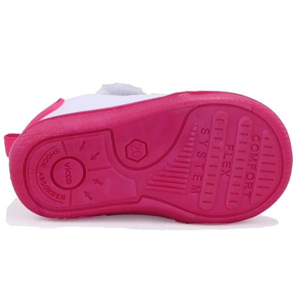 Vicco Oli 950E23Y211 Fuşya Ortopedik Günlük Kız Çocuk Spor Ayakkabı - 4