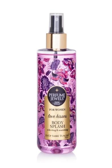 Eyüp Sabri Tuncer Mistik Gül Suyu Cam Şişe 200 ml ve Pj Body Splash Love Kisses 250 ml Bayan - Resim 3