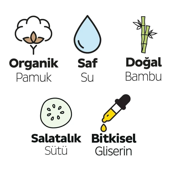 Sleepy Islak Havlu Mendil 90 Yaprak Natural Yenidoğan 2 Li Set 180 Yaprak Plastik Kapaklı - 4