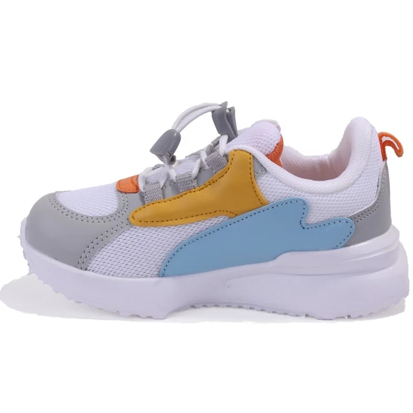 Vicco Cecelia 346F25Y167 Beyaz Ortopedik Günlük Kız Çocuk Spor Ayakkabı - 3