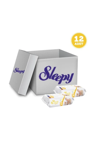 Sleepy Sensitive 12'li Islak Mendil 1080 Yaprak ürün görseli