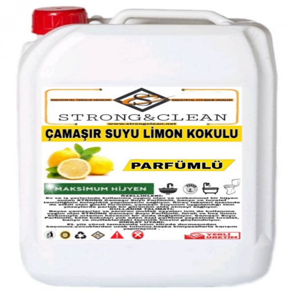Çamaşır Suyu Limon Kokulu 5kg