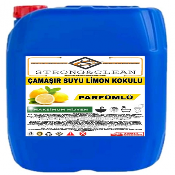 Çamaşır Suyu Limon Kokulu 20kg