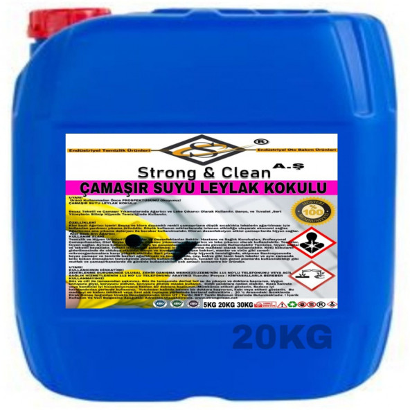 Çamaşır Suyu Leylak Kokulu 20kg