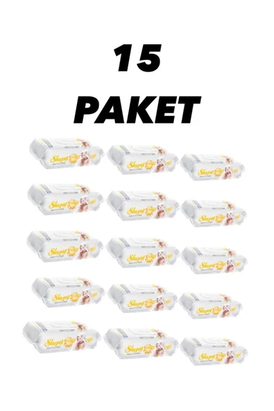 Sensitive Islak Havlu 15x90 Lı 15 Paket 1350 Yaprak ürün görseli