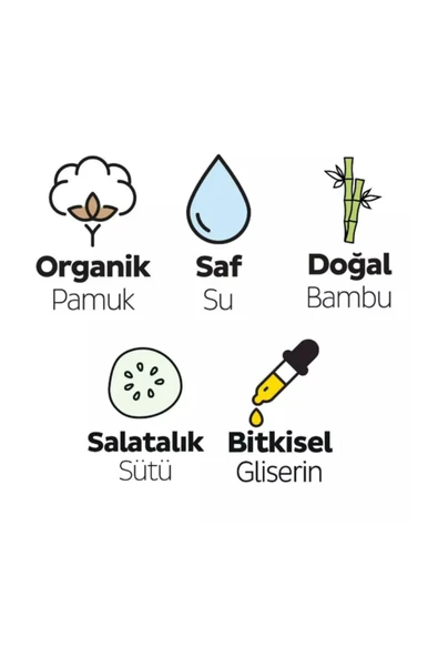 Sleppy Natural Islak Havlu 12x90lı - Resim 2