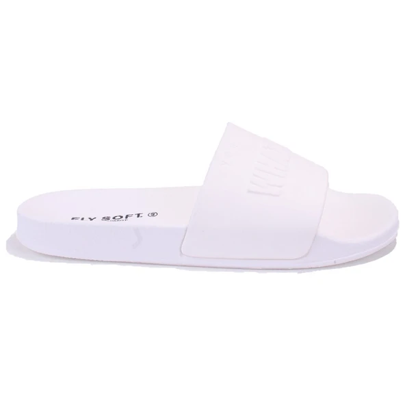 Fly Soft S263075 Beyaz Günlük Ortopedik Erkek Spor Terlik - 2