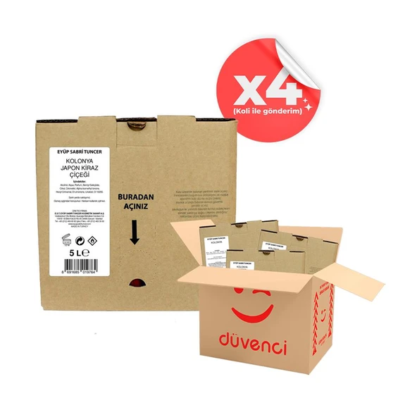 Eyüp Sabri Tuncer Japon Kiraz Çiçeği Kolonyası 5 lt ürün görseli