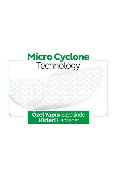 Sleepy Beyaz Sabun Katkılı 4X Large Mopa Uyumlu Temizlik Havlusu 50' li x 4 Adet - Resim 4