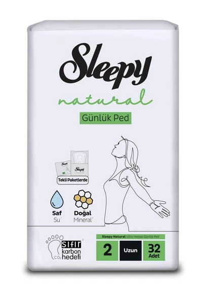 Natural Hijyenik Ped Uzun 20'li Günlük Ped Uzun 32'li - Resim 3