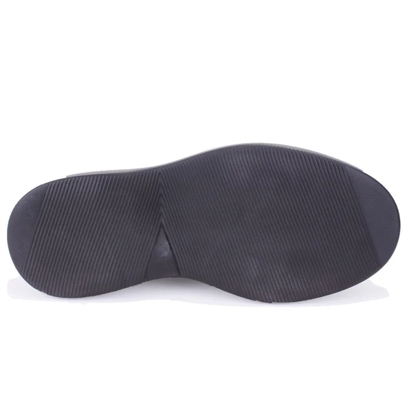 Dagoster DMA78-9505 Siyah Ortopedik Klasik Spor Erkek Deri Ayakkabı - 4