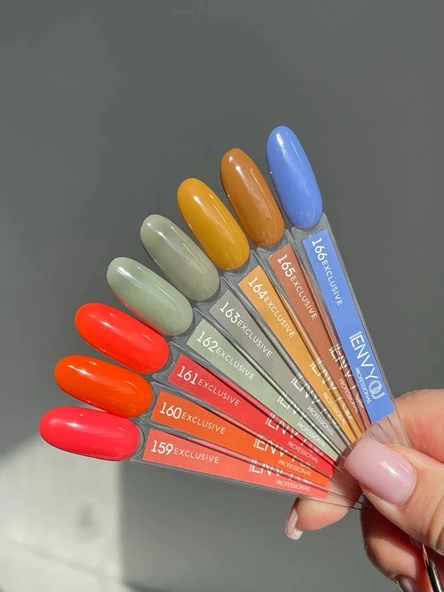 Envy Kalıcı Oje Exclusive Seri Soluk Mavi 10gr No:166 - Resim 2