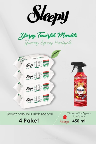 200 Adet Beyaz Sabunlu Havlu, Amber Oda Kokusu Hediyeli ürün görseli