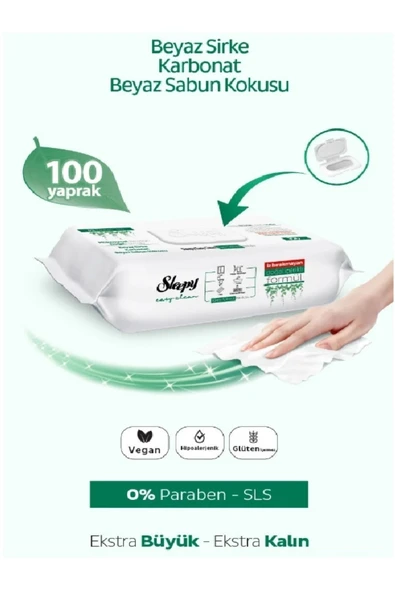Easy Clean Yüzey Temizlik Havlusu 100 Yaprak - Resim 3