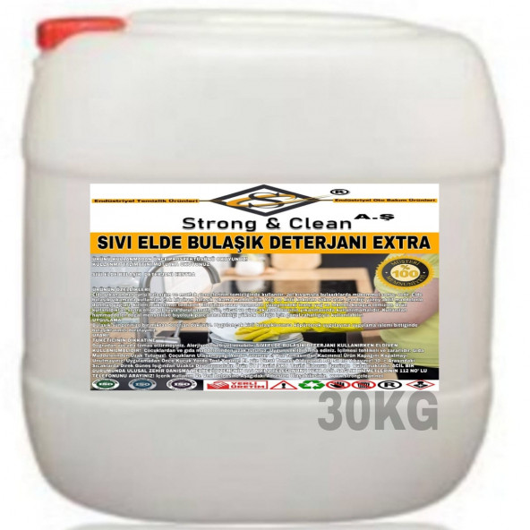 Elde Bulaşık Deterjanı Extra 30KG