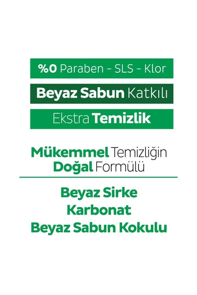 Easy Clean Beyaz Sabun Katkılı Çamaşır Suyu Katkılı Arap Sabunu Katkılı 3x100 (300 YAPRAK) - 3