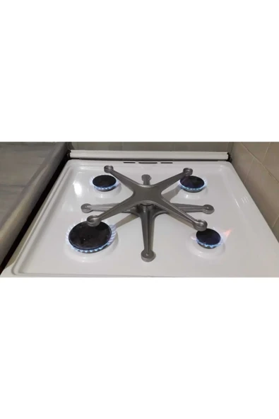 Ocak Üstü 360° Dönerli Börek Ve Künefe Pişirme Aparatı Döküm Spider Cooking - 3