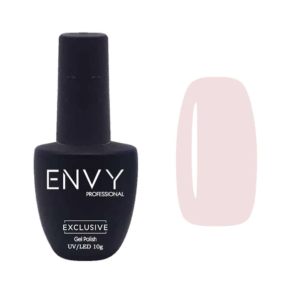 Envy Kalıcı Oje Exclusive Seri Yarı Şeffaf Toz Pembe Nude 15gr No:154 ürün görseli