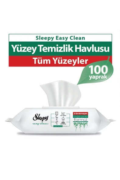 Easy Clean 100 Lü Yüzey Temizlik Havlusu 2 Adet - Resim 2